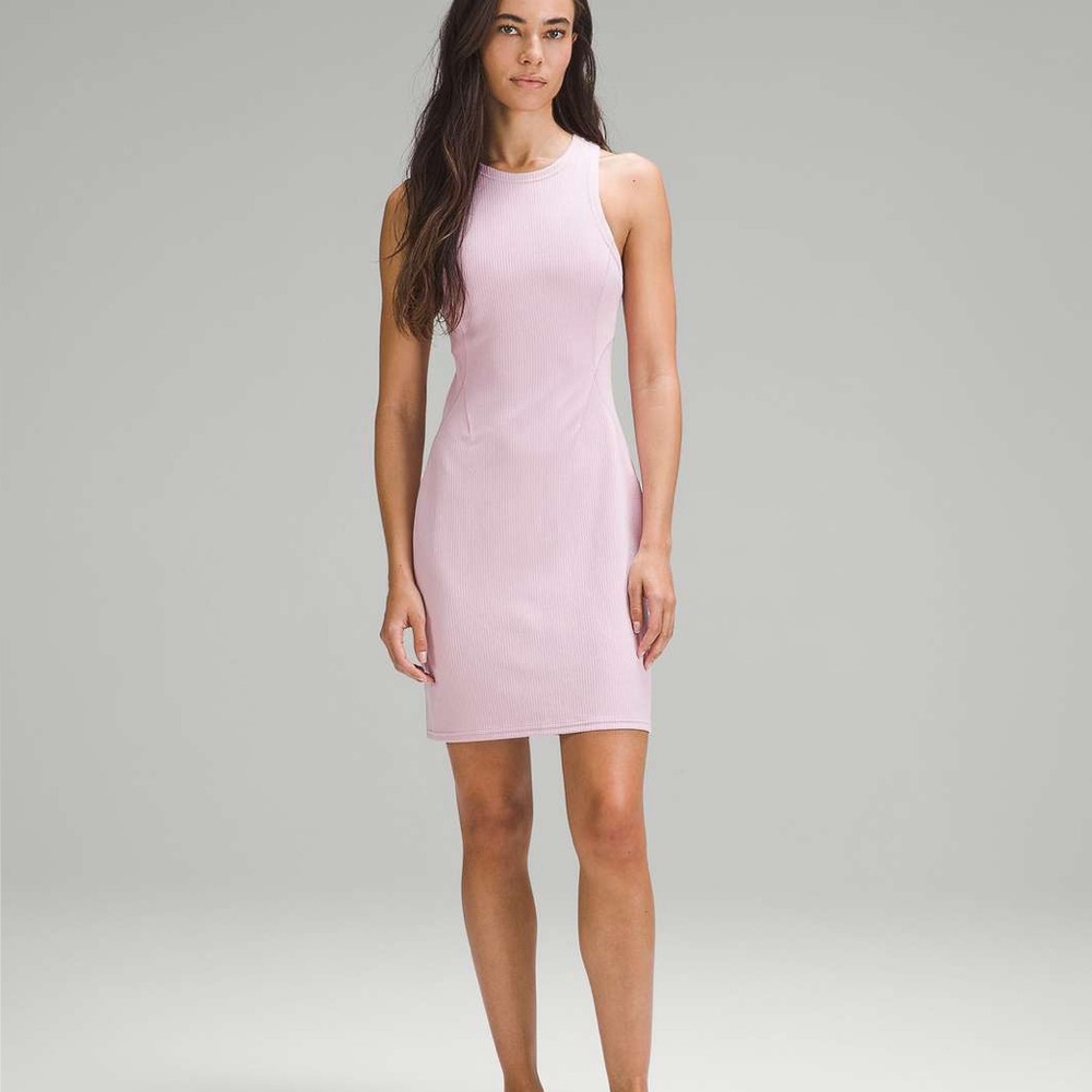 Lululemon Ribbed Softstreme Slim-Fit Tank Dress